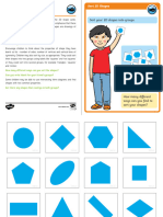 Activity Cards - Sort 2D Shapes