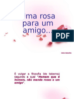 Uma Rosa Para Um Amigo