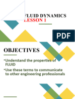 Lesson 1 Fluid Mechanics