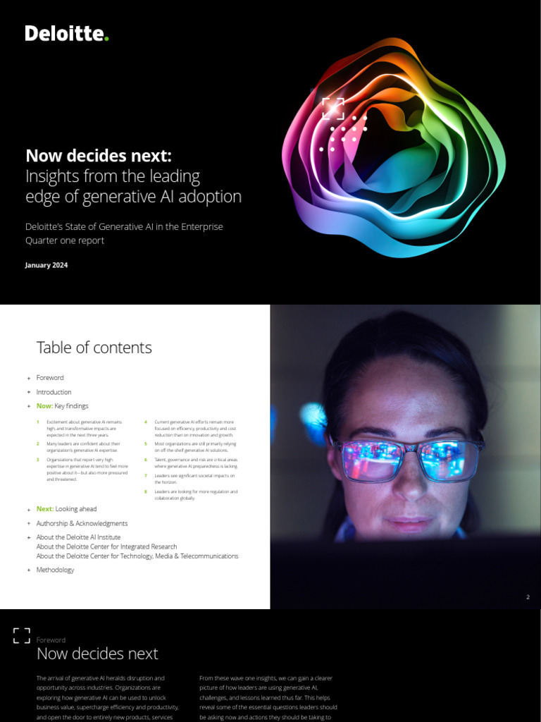 The State of Generative AI in The Enterprise - Now Decides Next | PDF ...