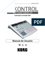 Spanish Manual Korg PadKONTROL