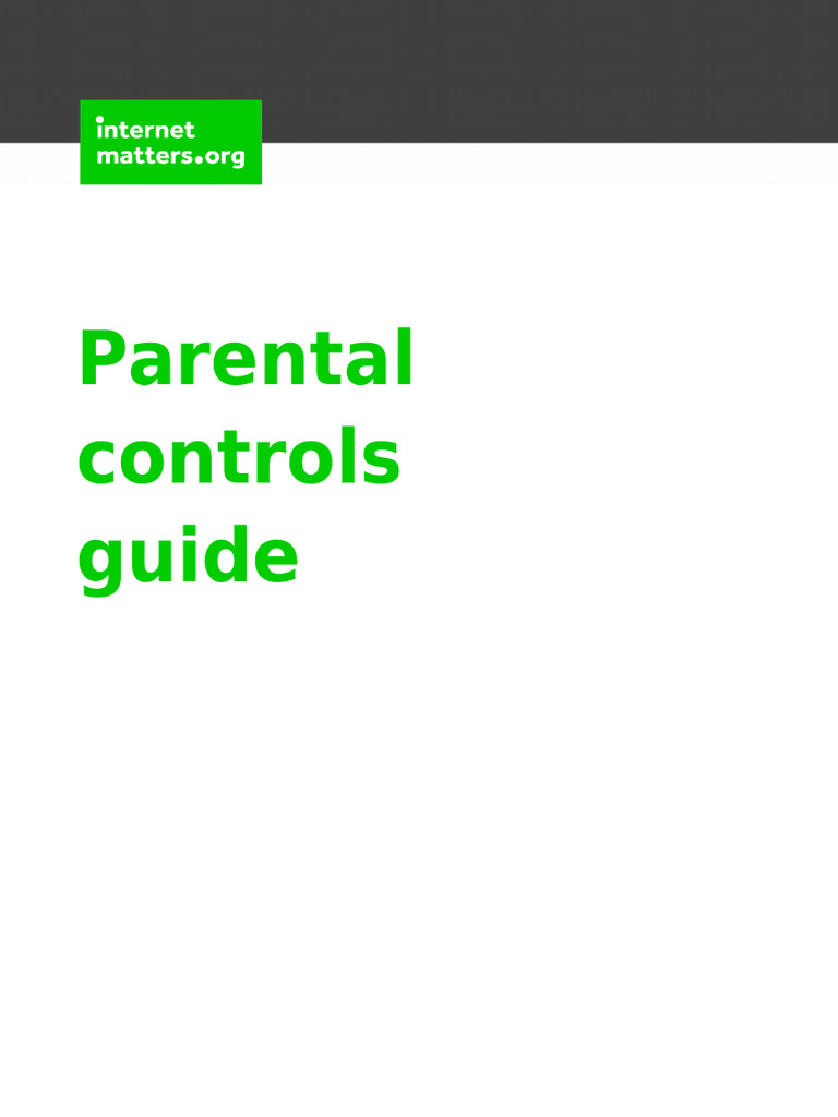 Parental Control Facebook | PDF | Facebook | Privacy