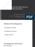 Avaliação terapeutica 