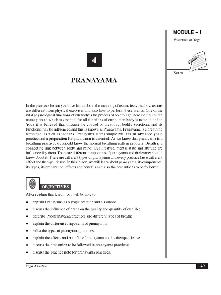 Lesson 04 2 pdf prana breathing