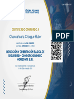 Curso INDUCCIÓN Y ORIENTACIÓN BÁSICA DE SEGURIDAD - CONSORCIO MINERO HORIZONTE S.R.L - doc 45448951 - CHARCCAHUANA CHOQQUE HUBER (2)
