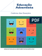 Caderno Das Emoções - Oficial