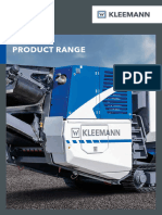 O17511v101 Brochure Kleemann Product Range GB