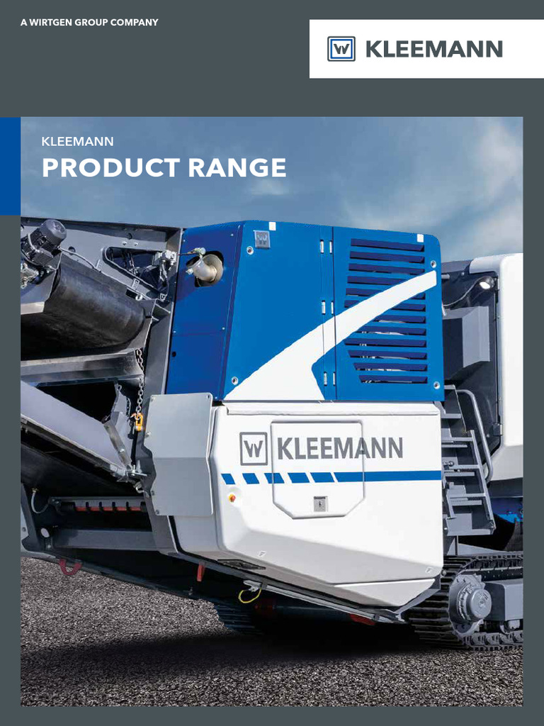 O17511v101 Brochure Kleemann Product Range GB | PDF | Secondary Sector ...