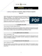 Pregação Decepção - Pr. Marcio Brito