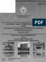 Garut - LHP BPK TA 2010 - Buku 3