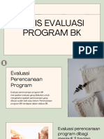 Jenis Evaluasi Program BK