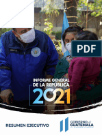 Resumen Ejecutivo Del Informe General de La Republica 2021