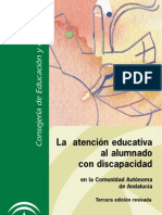 Atencion Educativa Alumnado Discapacidad