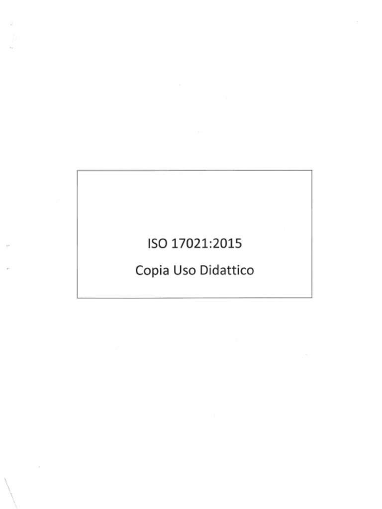 Iso 17021 2015 | PDF