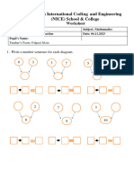 2023-11-06 KG-II Worksheet Mathematics Addition and Subtraction