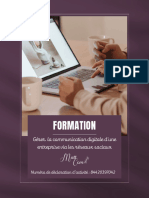 Programme de Formation CPF Mars 2024