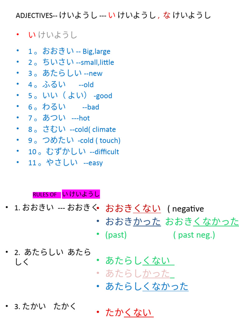 Adjectives | PDF