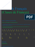 Cours de Français