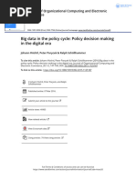 Big Data in The Policy Cycle Policy Decision Making in The Digital Era