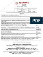 Fee Structure 2022 23