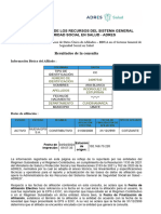 Resultados de La Consulta: Administradora de Los Recursos Del Sistema General de Seguridad Social en Salud - Adres