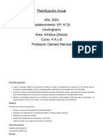 Planificación Anual 4º Grado Primaria Provincia de Buenos Aires