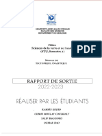 Presentation Du Rapport de Sortie 12