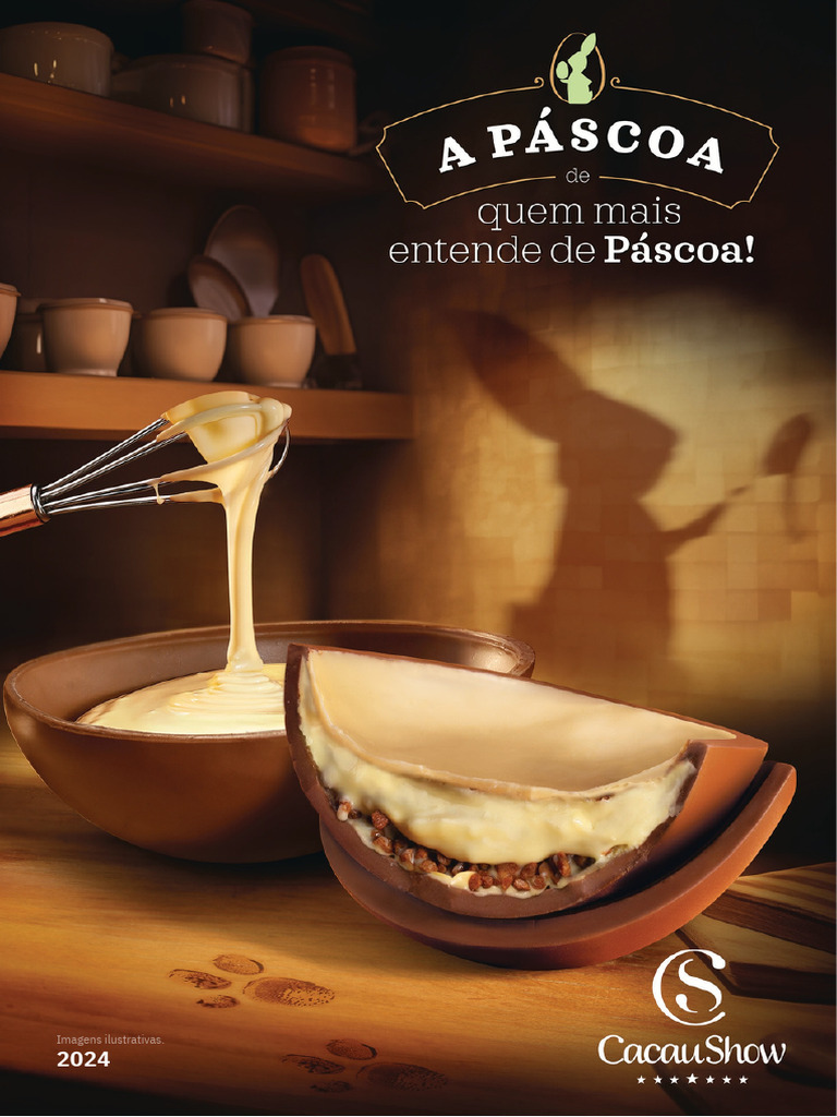 Catálogo Páscoa Cacau Show 2024 Pdf Chocolate Ovos De Páscoa