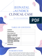 Neonatal Jaundice Clinical Case 