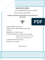 PSI. Proyecto Cátedra de Biología 2021