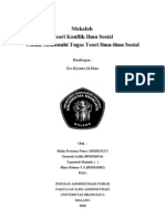 Download Makalah Teori Ilmu Sosial Konflik by Tamtowil Mustofa SN72008799 doc pdf