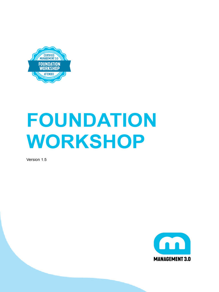 Learning Experience Foundation Workshop v1.5 | PDF | Agile Software ...