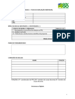 Ficha de Avaliação Individual