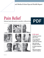Pain Relief: A Harvard Medical School Special Health Report
