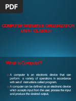 Computer System Organization