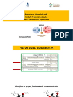 Bioquímica. Aminoácidos y Proteínas PDF