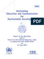 Unep Report - Sustaining EE&C for SD