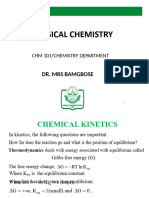 Chemical Kinetics