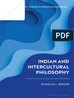 (Bloomsbury Studies in World Philosophies) Douglas L. Berger - Indian and Intercultural Philosophy_ Personhood, Consciousness, and Causality-Bloomsbury Academic (2021)