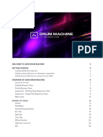 ADSR Drum Machine Manual