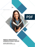 Prática Pedagógica Interdisciplinar Sintaxe