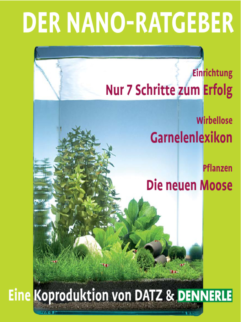 DATZ - Dennerle - Nano-Ratgeber 2015 | PDF