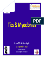 2014 09 Tics Myoclonies L Vercueil