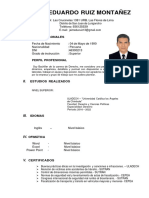 CV JAIME RUIZ MONTAÑEZ