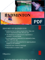 Badminton Hand Out