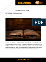 L01 - 10 Sinais Bíblicos Que Apontam para o Fim Dos Tempos - Textual - PR Ronaldo de Jesus