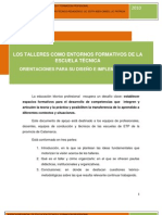 Entornos Formativos Talleres de ETP