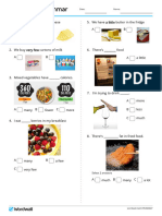 UNIT 1 - Quantifiers Quiz 3