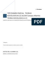 1er Examen Parcial Teorias Sociologicas (2) (Al064 Campus Altamira Teoria Sociologica 6-c)