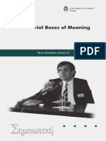 The Material Bases of Meaning - Prodi